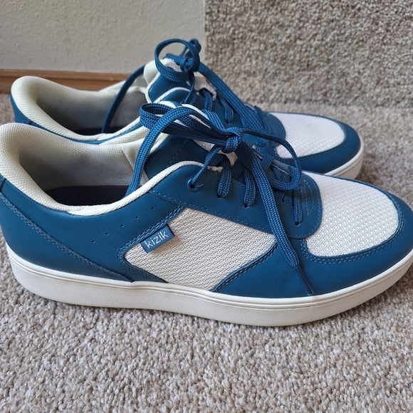Kizik Oslo Lyons Blue Mens Lace Up Sneakers Size 9 - Picture 4 of 8